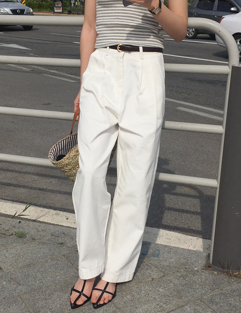 Daily Wide Cotton Pants (주문폭주)